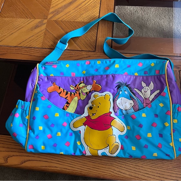Disney Winnie the Pooh Kids Bag - Blue and Purple - Picture 1 of 13